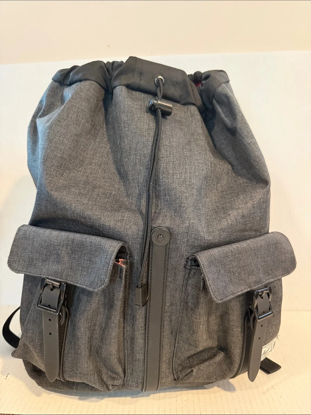 NEW - Herschel Supply Company Dawson Black Crosshatch Unisex Backpack